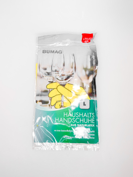 Haushalt-Handschuhe Naturgummi, verlourisiert